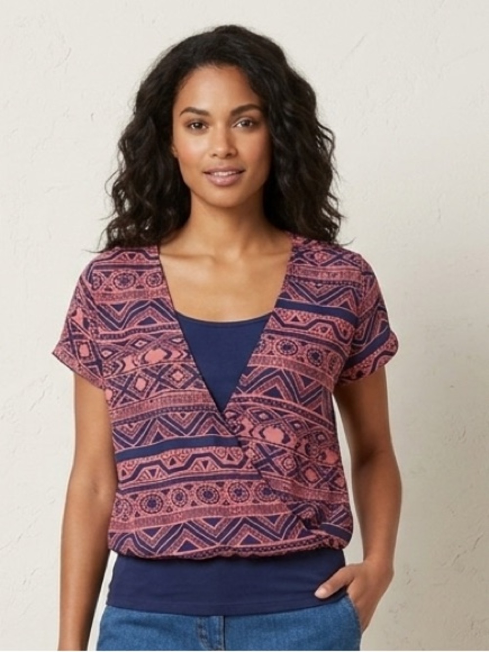 Atid Shirt Sleeve Top